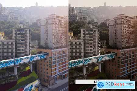 20 Chongqing Lightroom Presets and LUTs