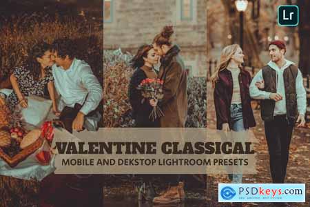 Valentine Classic Lightroom Presets Dekstop Mobile
