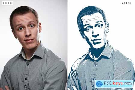 Vector Effect Photoshop Action