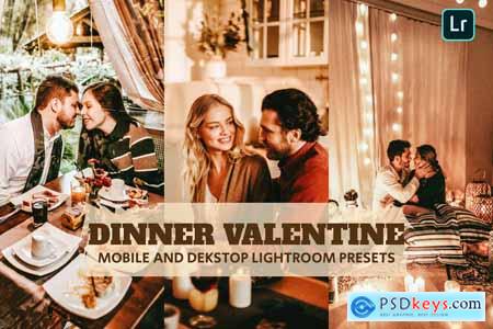 Dinner Valentine Lightroom Presets Dekstop Mobile