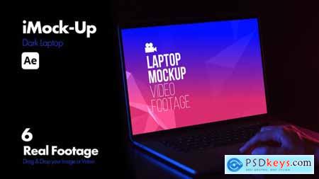 iMock-Up Dark Laptop 51066139