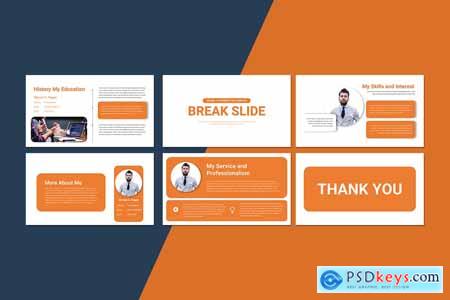 CV and Resume Portfolio Presentation - PowerPoint