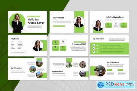 CV and Resume Presentation - PowerPoint Template
