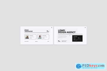 LowFi Design Agency Powerpoint