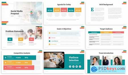 Envisione - Social Media Powerpoint Template