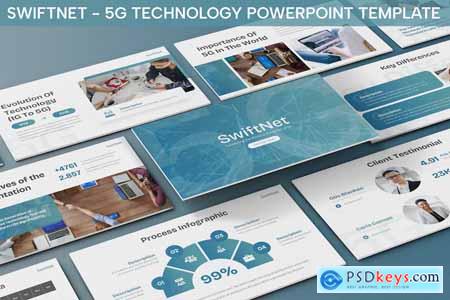 Swiftnet - 5G Technology Powerpoint Template