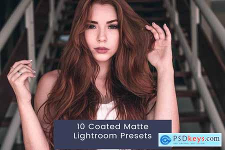 10 Coated Matte Lightroom Presets