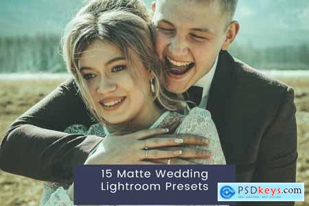 15 Matte Wedding Lightroom Presets