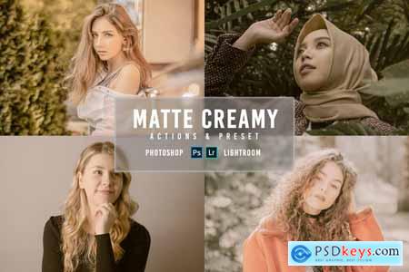 Presets & Actions - Matte Creamy