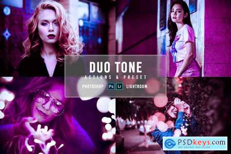 Duo Tone Preset and Action