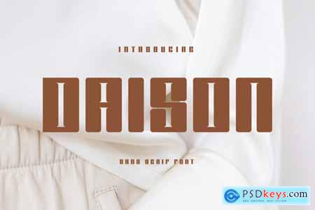 Daison - Sans Serif Font