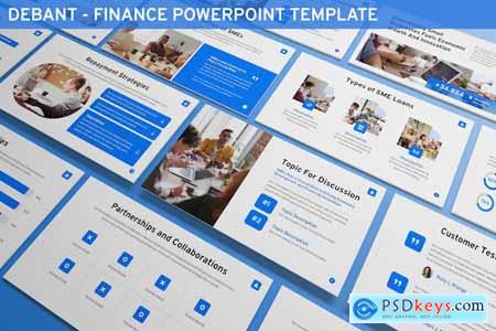 Debant - Finance Powerpoint Template