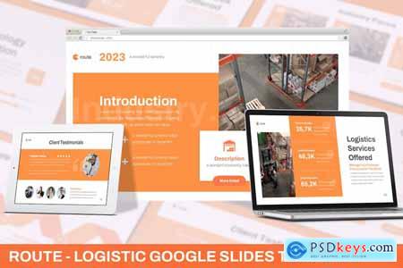 Route - Logistic Google Slides Template
