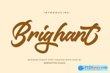 Brighant Business Script Font