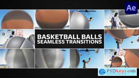 Basketball Balls Seamless Transitions for After Effects 51098918
