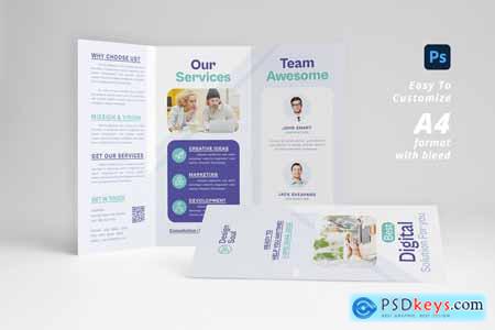 Corporate Trifold Brochure 8WRG83F