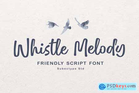 Whistle Melody - Fun Handwritten Font