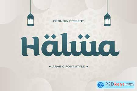 Arabic Font - Halwa