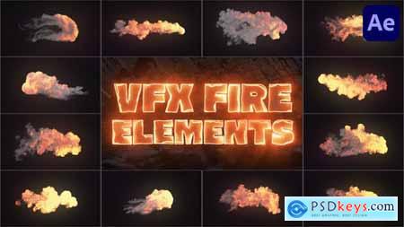 VFX Fire Elements for After Effects 51093200