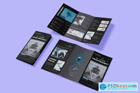 Fashion Store Project Trifold Brochure