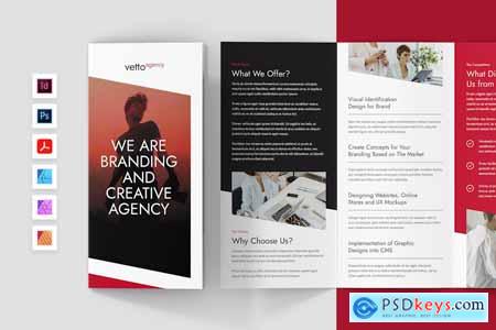 Branding Agency Brochure Tri-Fold Template