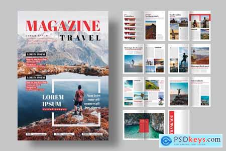 Travel Magazine Layout Landscape GR98YGJ
