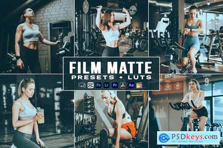 Film Matte Fitness Presets - luts Premiere Pro