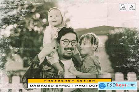 Damaged Effect Photograph