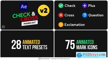 Check & Cross Marks Vol.2 For After Effects 51185169
