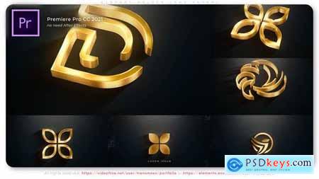 Elegant Golden Logo Reveal 51213258