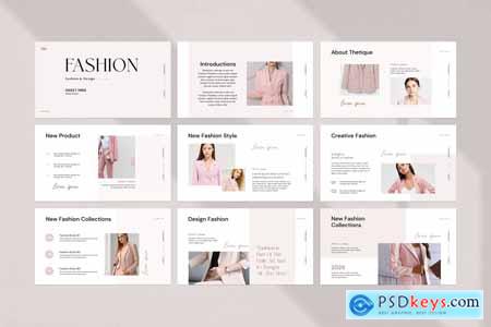 Fashion Design PowerPoint Presentation Template