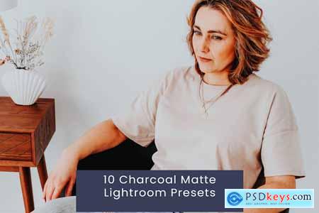 10 Charcoal Matte Lightroom Presets