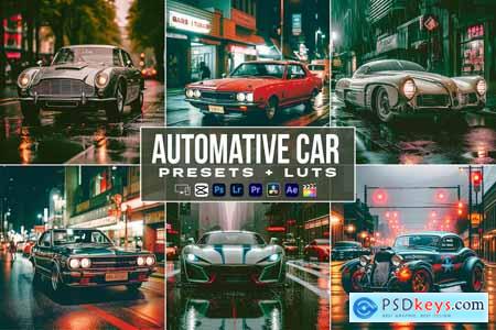 Automative Car Presets - luts Videos Premiere Pro