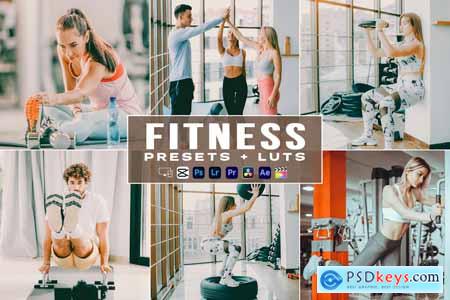 Fitness Presets - luts Videos Premiere Pro