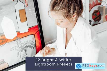 12 Bright & White Lightroom Presets