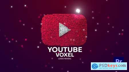 Youtube Voxel Pixel Logo Reveal 51224143