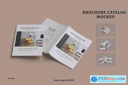 Brochure Cover Catalog Mockup