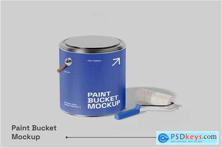 Paint Bucket Mockup