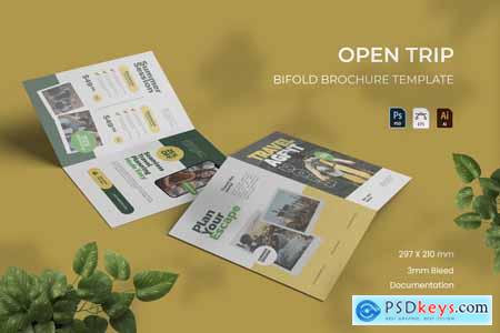 Open Trip - Bifold Brochure