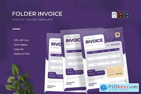Folder - Invoice Template