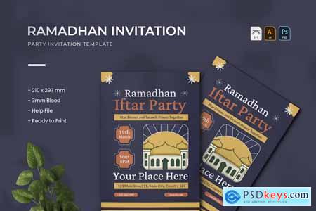 Ramadhan Iftar - Party Invitation