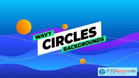 Wavy Circles Backgrounds 51285163