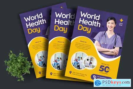 World Health Day Flyer Template
