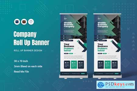 Company Roll Up Banner
