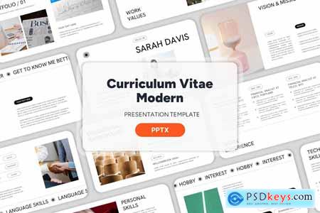Curriculum Vitae Modern - Powerpoint Templates