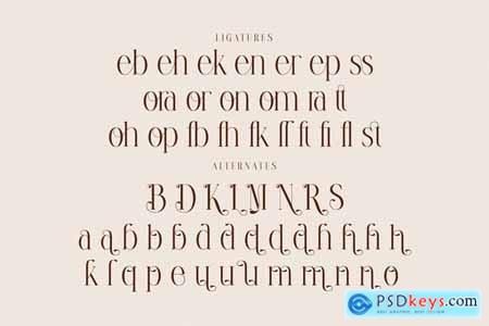 Bellanda Beautiful Serif Typeface