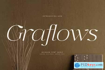 Graflows Modern Serif Font