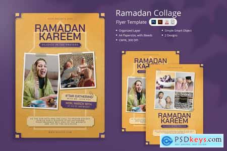 Mashe - Ramadan Collage Style Flyer