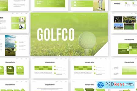 Golfco - Golf Powerpoint Templates
