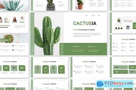 Cactusia - Cactus Powerpoint Templates